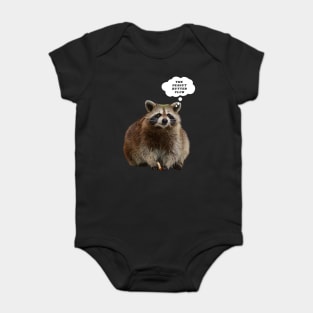 Raccoons of the Peanut Butter Club Baby Bodysuit